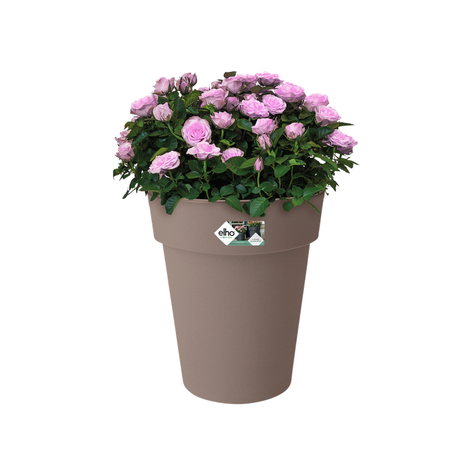 green basics top planter high 35cm taupe